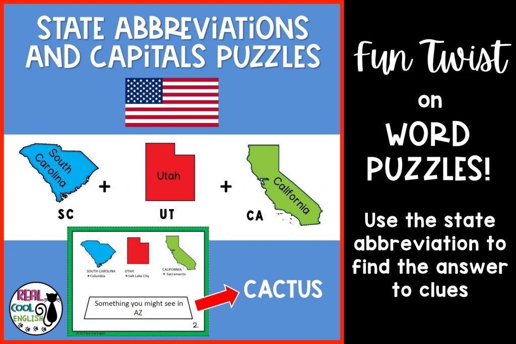 Capitals-and-abbreviation-puzzles