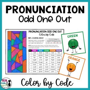 Pronunciation Odd One Out