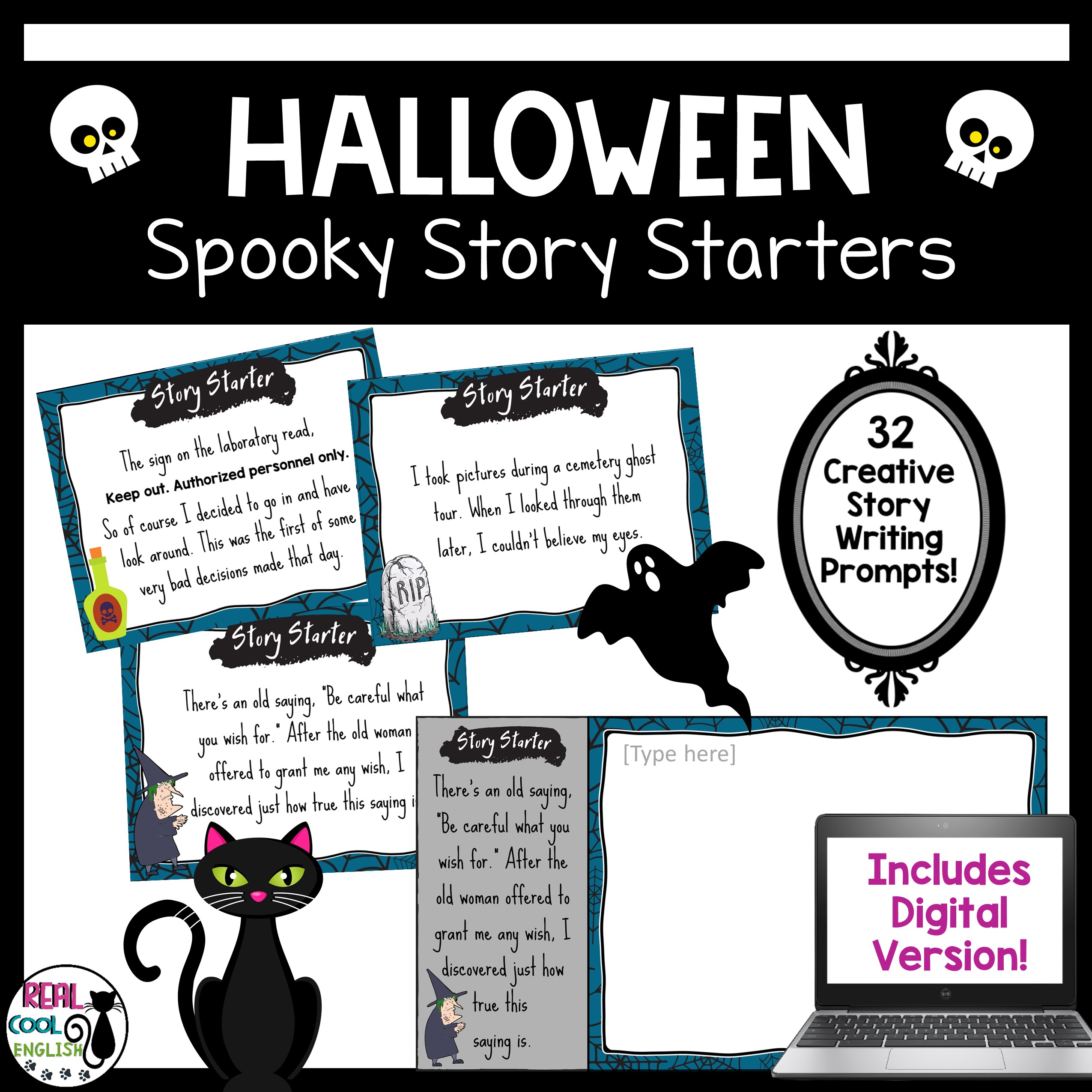 Halloween Spooky Story Starters