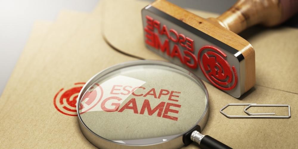 Escape room post header