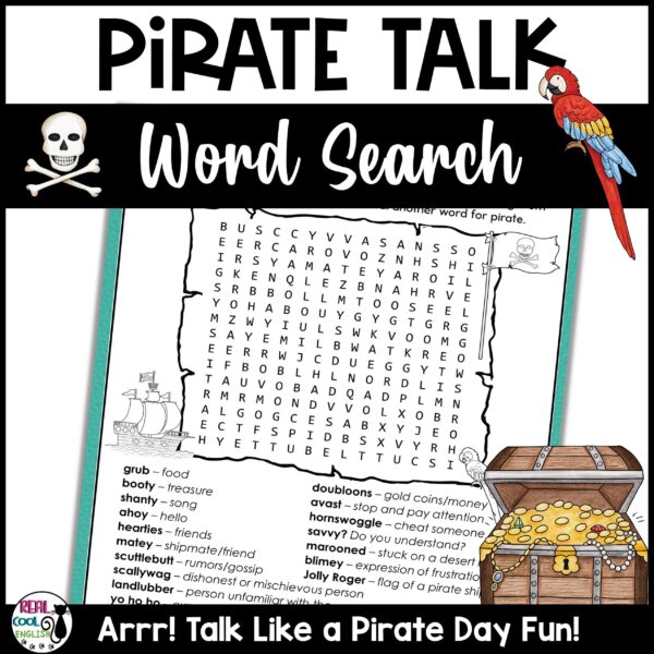 Talk Like a Pirate Day Classroom Activities