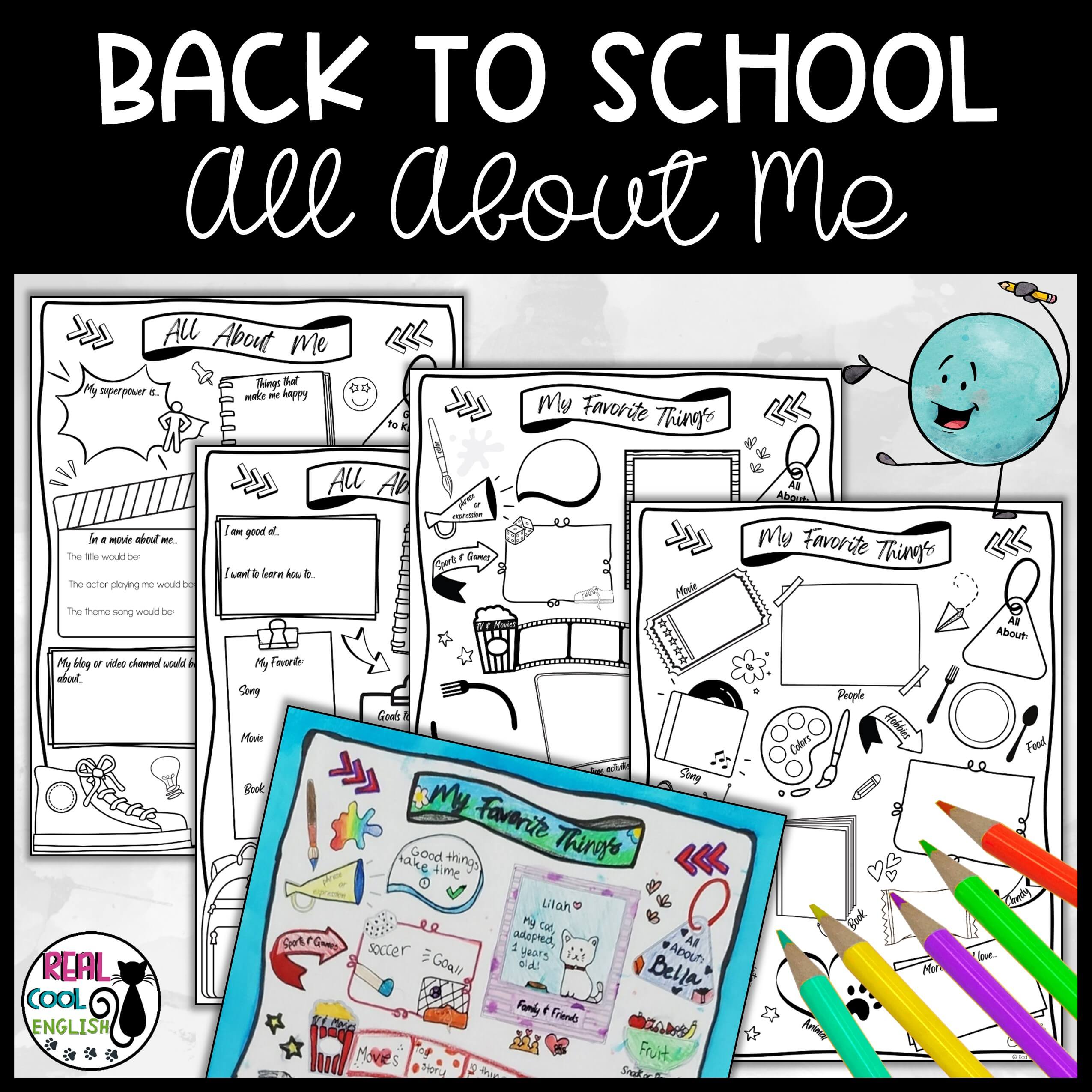 Back to School All About Me