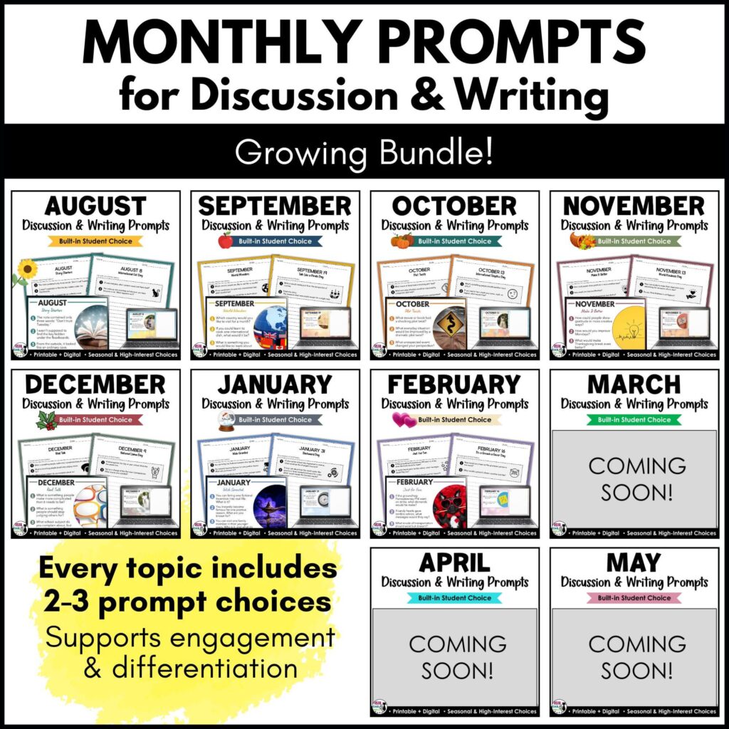 Monthly Prompt Bundle