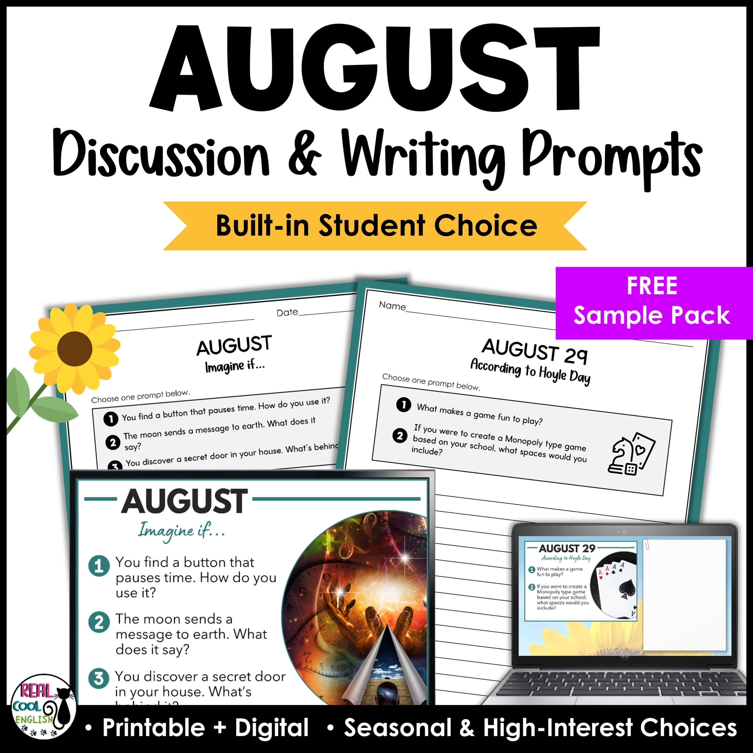 August free sampler